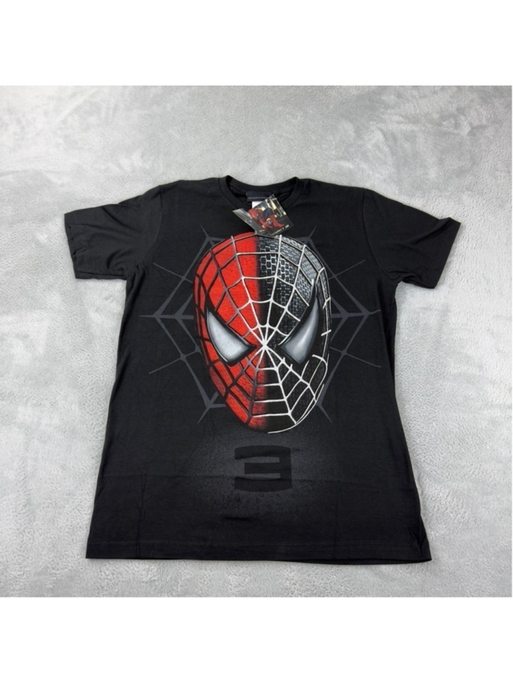 Spiderman 3 NWT Women's Size Medium 2007 Promo T-Shirt Black